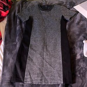 J crew dress, grey and black great quality